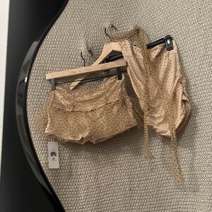 Chic Tan Polka Dot Panties